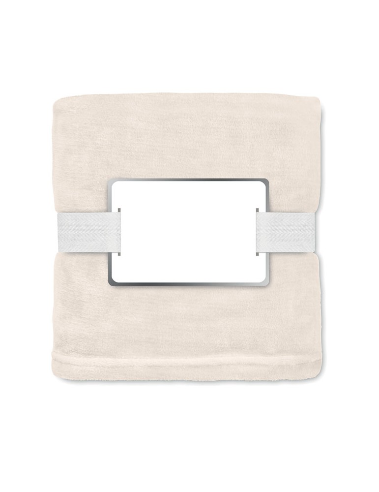 Couverture Polaire Personnalisée RPET LOGAN - Confortable