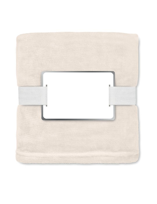 Couverture Polaire Personnalisée RPET LOGAN - Confortable