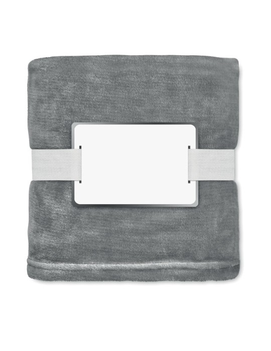 Couverture Polaire Personnalisée RPET LOGAN - Confortable