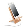Support de téléphone  en bambou WHIPPY Matières : bambou Couleurs : bois cadeau entreprise pas cher