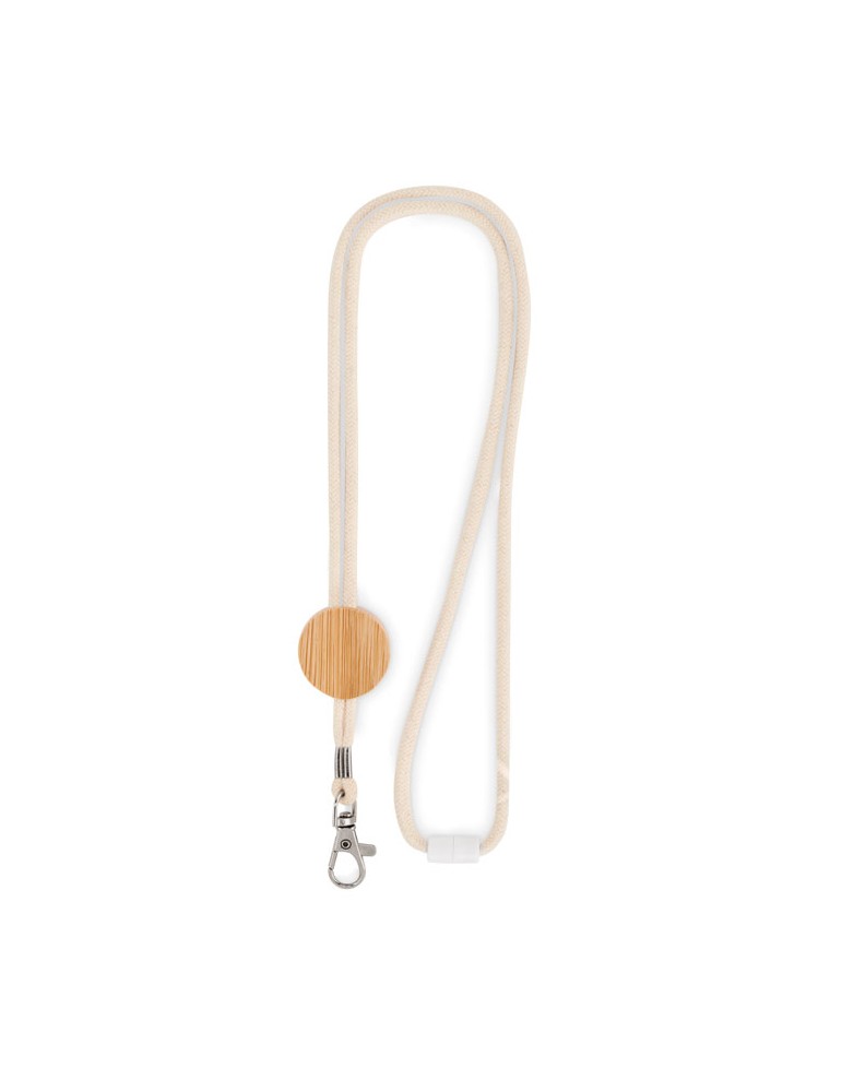 Lanyard en Coton Personnalisé - KARA Accessoire Publicitaire