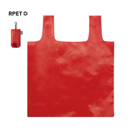Sac Pliable Éco-responsable et Pratique Restun Couleurs : rouge Matières : polyester recyclé cadeau collaborateur premium