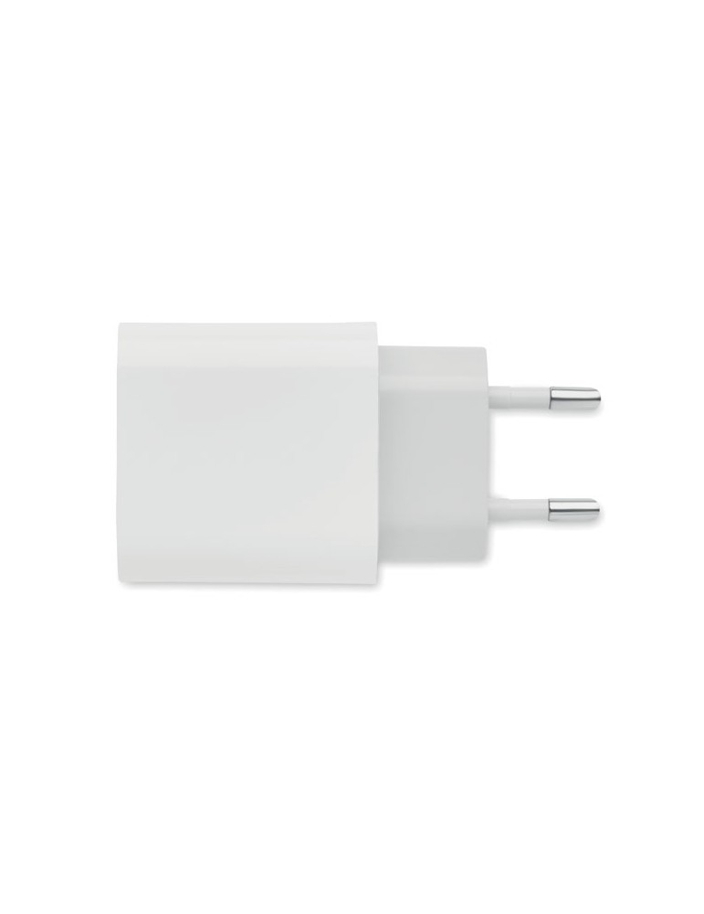 Chargeur 18W 2 Ports Personnalisé pour vos appareils pas cher