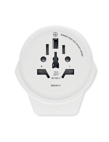 Adaptateur Personnalisé pas cher - Skross : Chargez partout en Europe