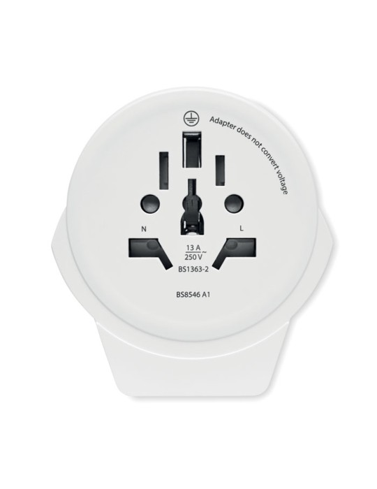 Adaptateur Personnalisé pas cher - Skross : Chargez partout en Europe