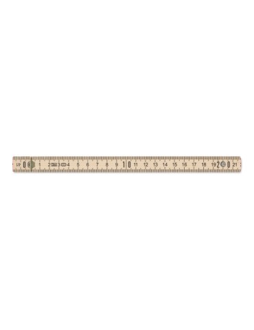 Règle de Charpentier Personnalisée en Bois 2m - Outil Précis Économique