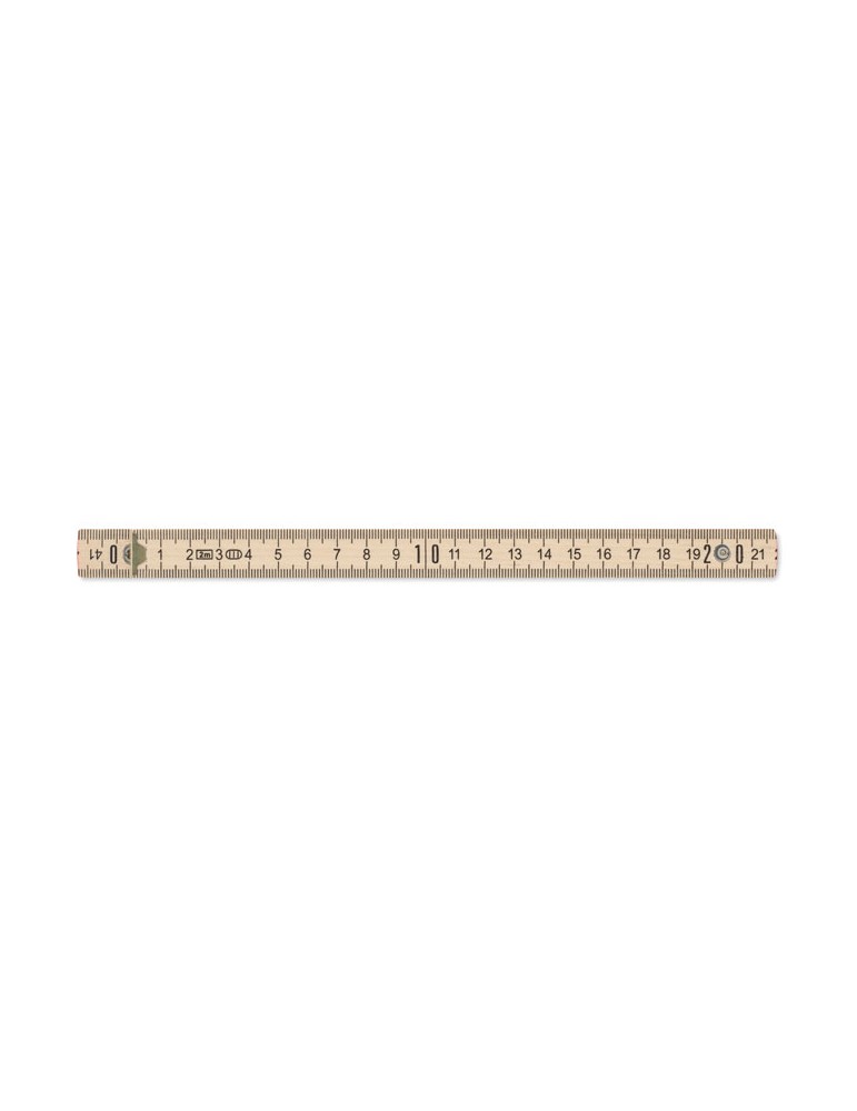 Règle de Charpentier Personnalisée en Bois 2m - Outil Précis Économique