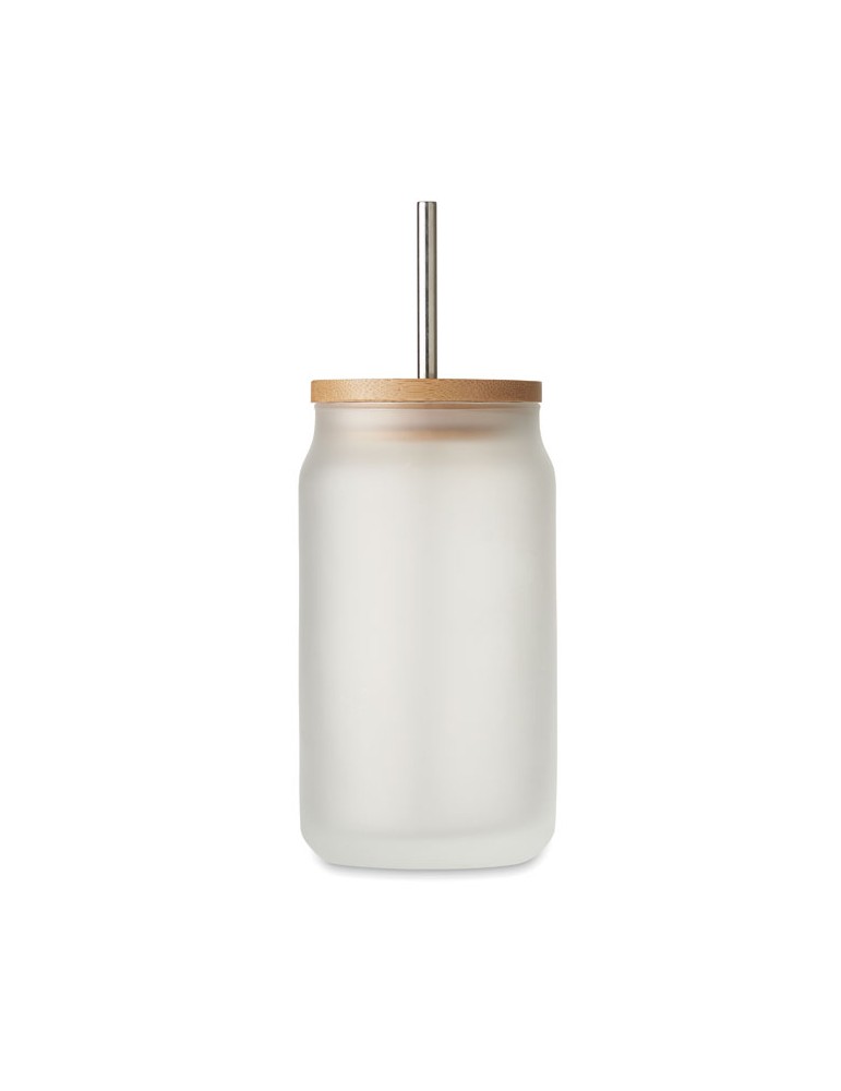 Pot Mason Sublimation 400 ml - Cadeau d'Entreprise Personnalisé