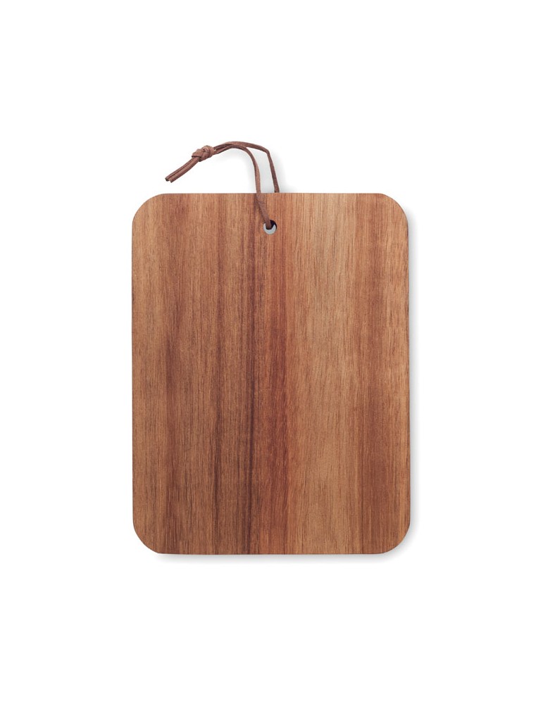 Planche à découper en bois d'acacia Personnalisée SERVIRO - Pas Cher