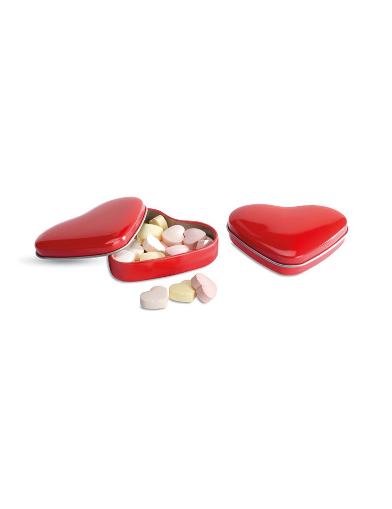 Boîte Cœur Personnalisée LOVEMINT - Un Cadeau Sucré pas cher