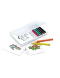 Set de Crayons de Couleur en Bois Personnalisé