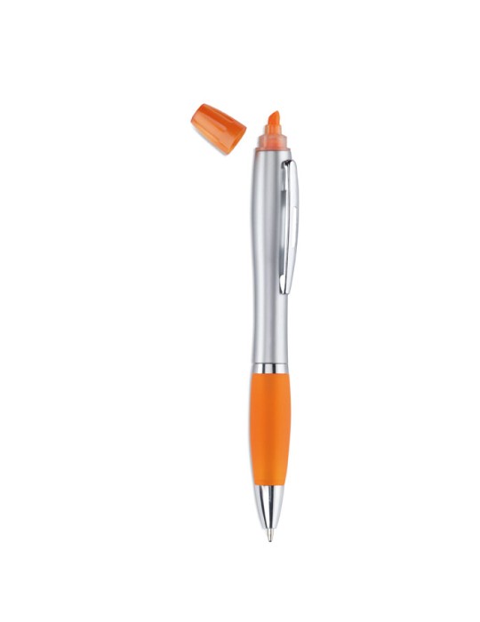 Stylo bille Personnalisé RIO DUO | Surligneur