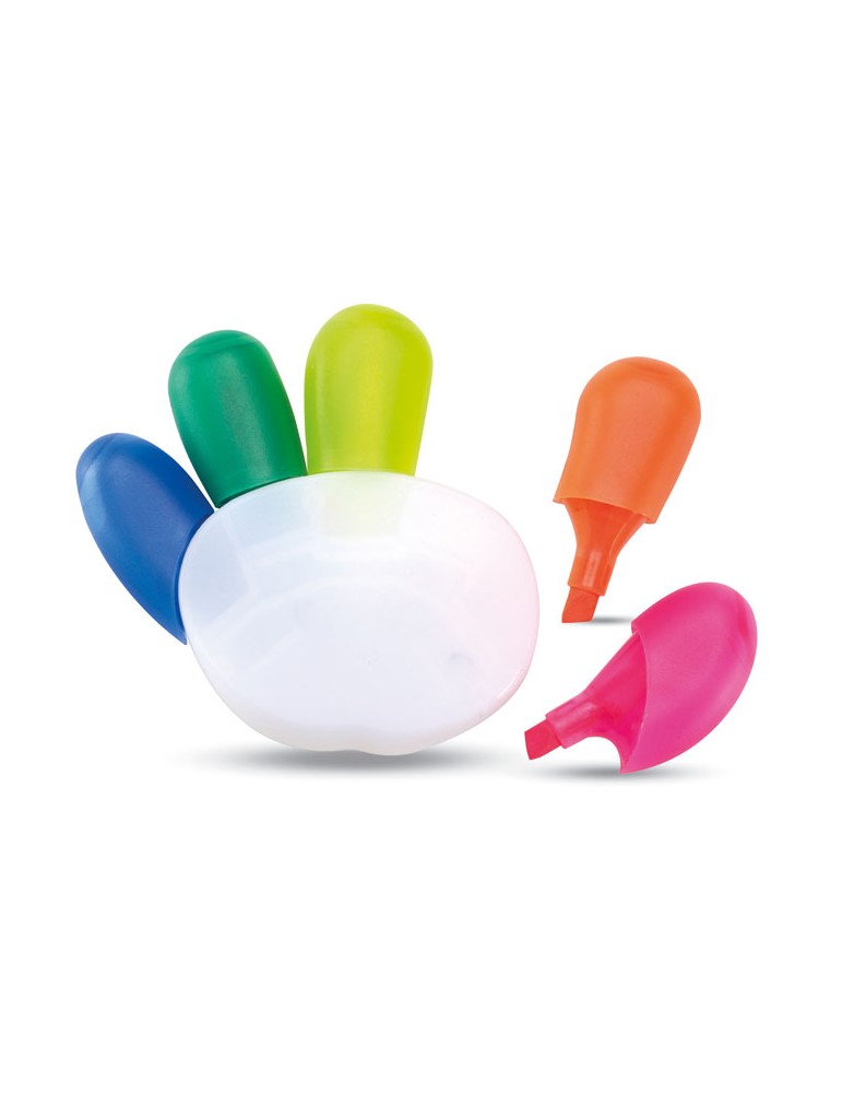 Surligneur Personnalisé 5 Couleurs - Idéal Cadeaux
