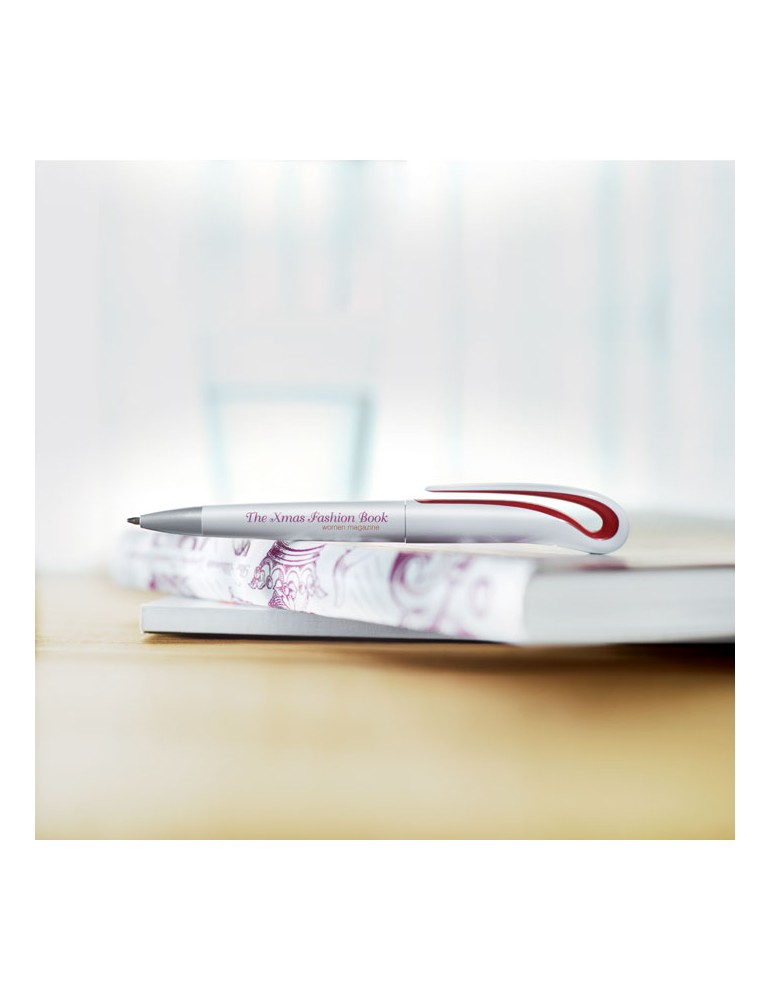 Stylo à bille personnalisé d'entreprise WHITESWAN