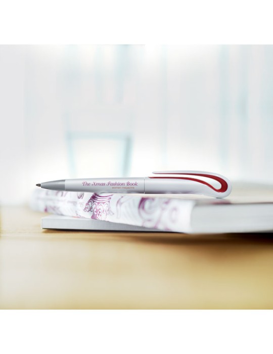 Stylo à bille personnalisé d'entreprise WHITESWAN