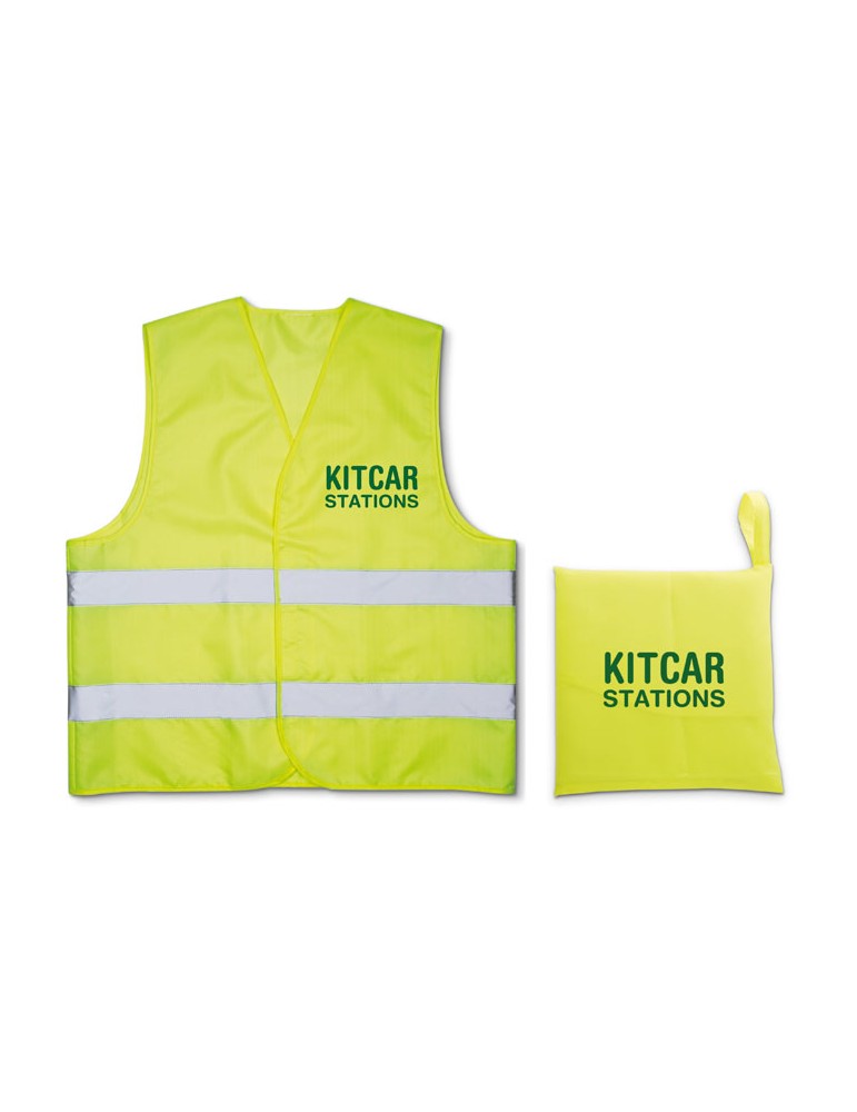 Gilet de sécurité réfléchissant personnalisé haute visibilité pas cher