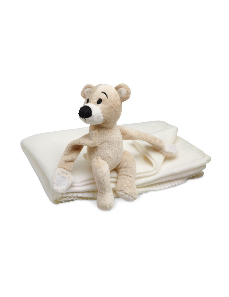 Couverture Polaire Personnalisée Ours MANTA - Confort Enfant pas cher