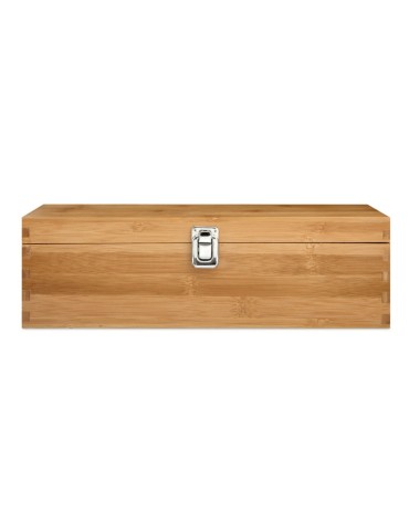 Set à Vin en Bambou Personnalisé TARDOR - Accessoires Offerts pas cher