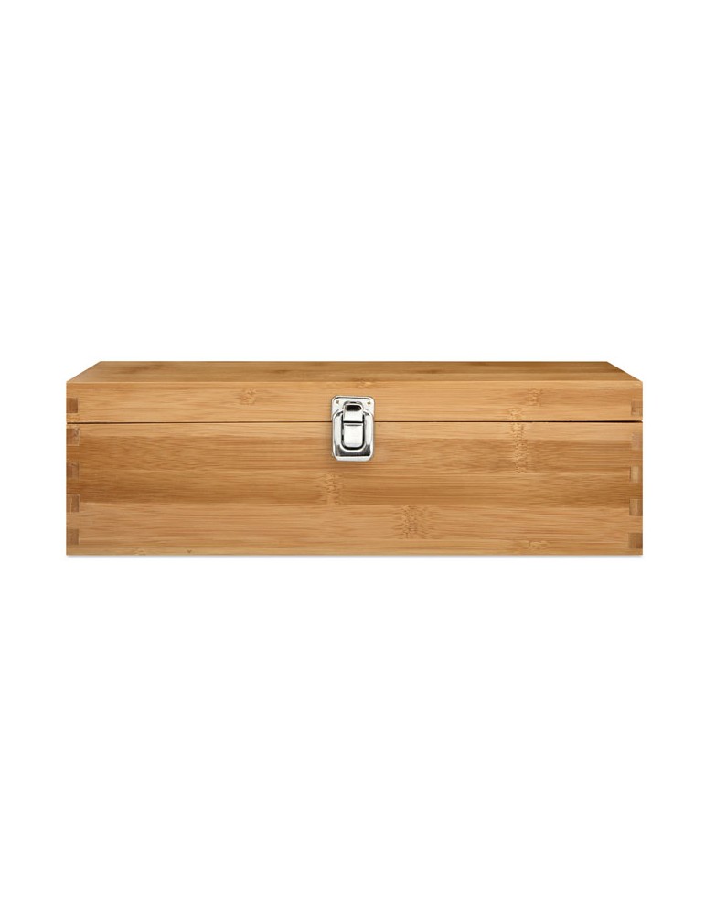 Set à Vin en Bambou Personnalisé TARDOR - Accessoires Offerts pas cher
