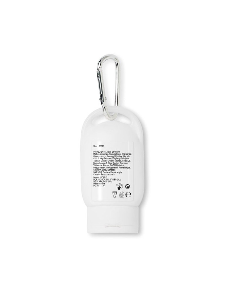 Crème Solaire SPF25 Personnalisée - SUNCARE
