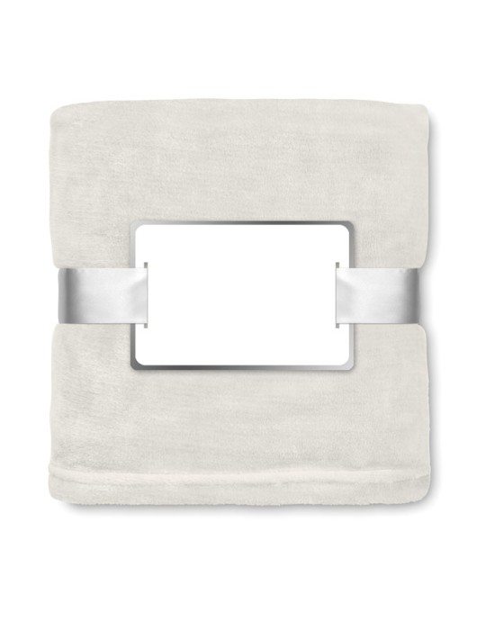 Couverture Flanelle DAVOS - Cadeau d'Entreprise Unique