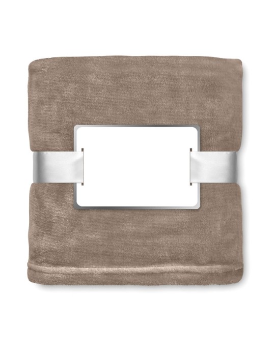 Couverture Flanelle DAVOS - Cadeau d'Entreprise Unique