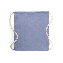 Sac à Dos Éco-Responsable Pratique Personnalisé Konim Matières : coton recyclé Couleurs : bleu