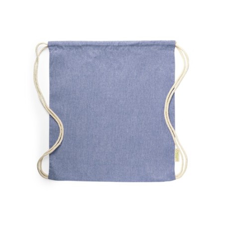 Sac à Dos Éco-Responsable Pratique Personnalisé Konim Matières : coton recyclé Couleurs : bleu