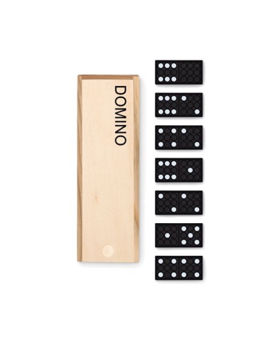 Jeu de Domino en Bois - Cadeau d'Entreprise Unique