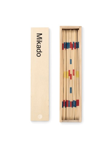 Jeu de Mikado MINI en Bois - Cadeau d'Entreprise Personnalisé