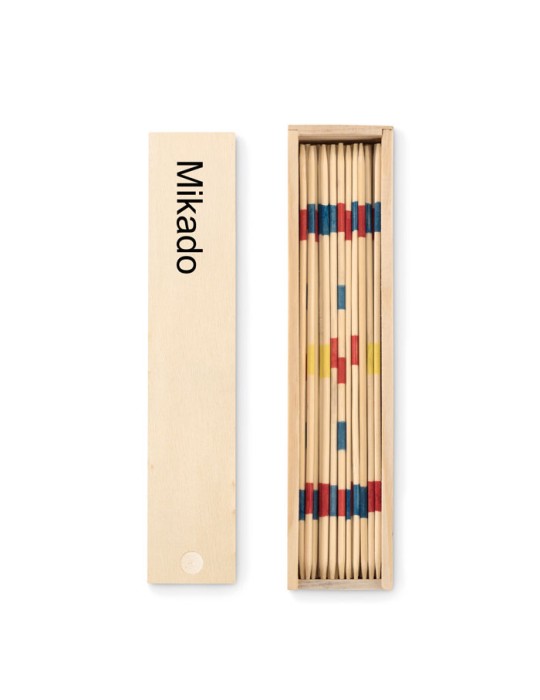 Jeu de Mikado MINI en Bois - Cadeau d'Entreprise Personnalisé