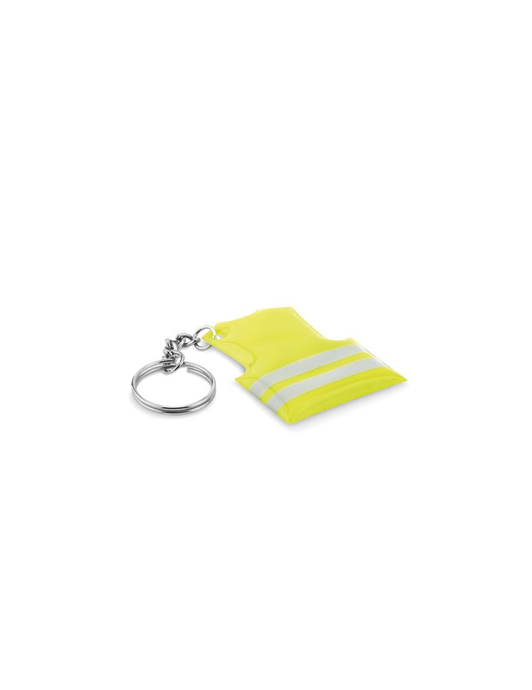 Porte-clés Gilet de Sécurité - Visible et Pratique Personnalisée pas cher