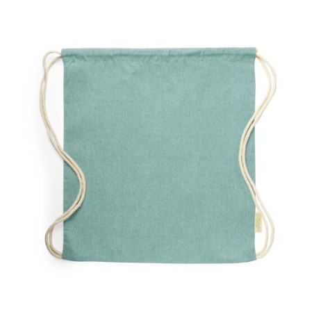 Sac à Dos Éco-Responsable Pratique Personnalisé Konim Matières : coton recyclé Couleurs : bleu personnalisable avec votre logo