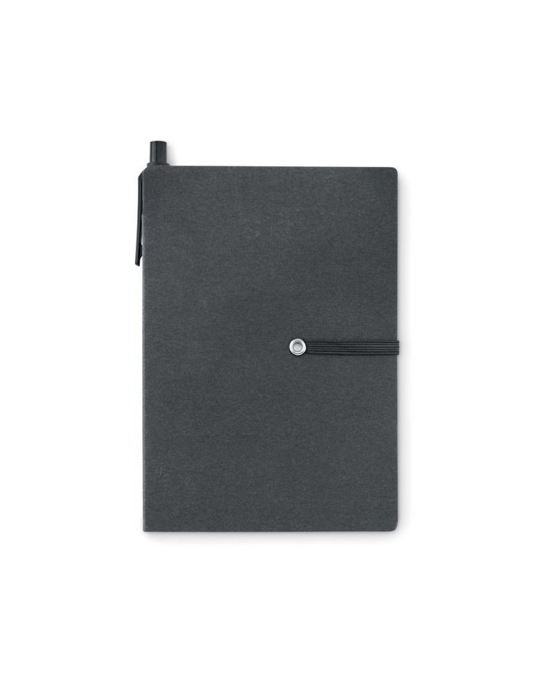 Carnet Recyclé Ligné et Stylo RECONOTE - Personnalisée pas cher