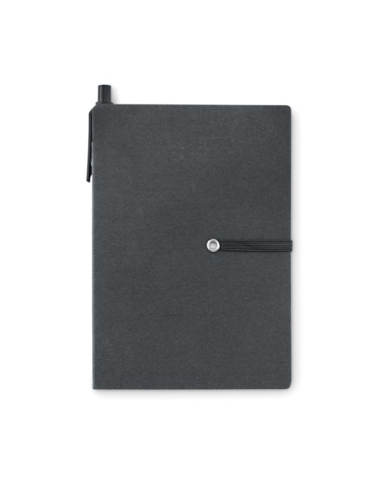 Carnet Recyclé Ligné et Stylo RECONOTE - Personnalisée pas cher