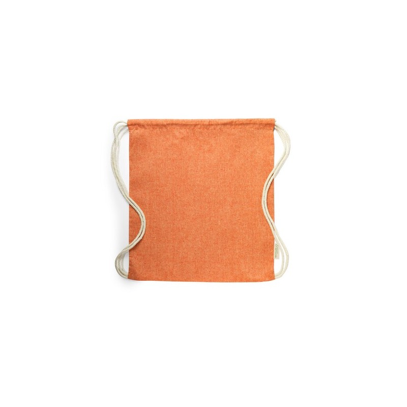 Sac à Dos Éco-Responsable Pratique Personnalisé Konim Matières : coton recyclé Couleurs : bleu objet promo petit budget