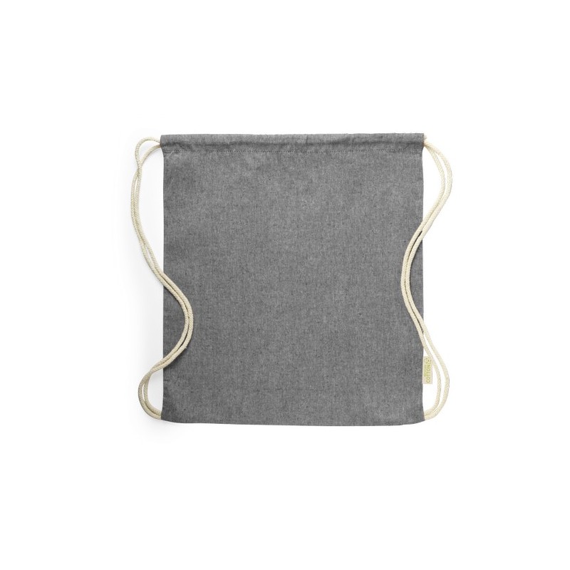 Sac à Dos Éco-Responsable Pratique Personnalisé Konim Matières : coton recyclé Couleurs : bleu impression logo haute qualité