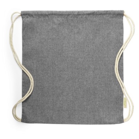 Sac à Dos Éco-Responsable Pratique Personnalisé Konim Matières : coton recyclé Couleurs : bleu impression logo haute qualité