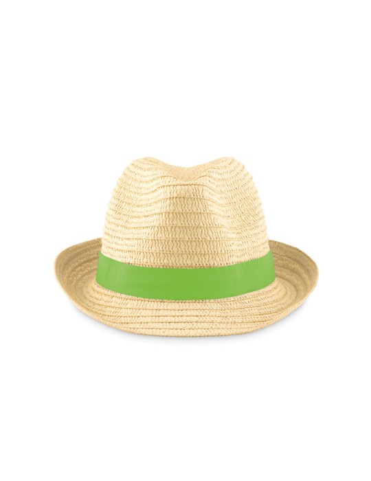Chapeau de paille BOOGIE personnalisé pas cher