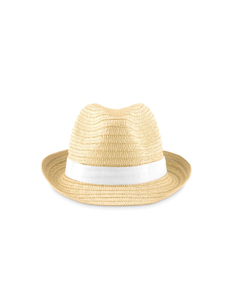 Chapeau de paille BOOGIE personnalisé pas cher
