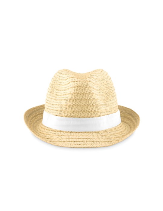 Chapeau de paille BOOGIE personnalisé pas cher