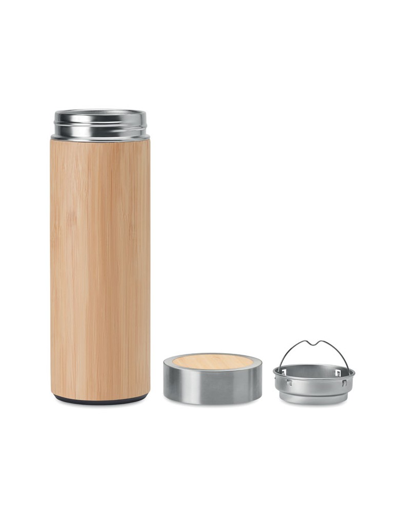 Personnalisée Gourde Isotherme en Bambou - BATUMI