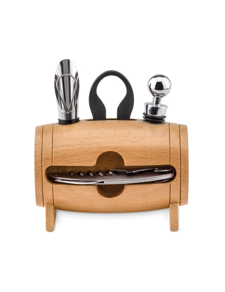 Pratique Mini Tonneau à Vin - Accessoires Personnalisés