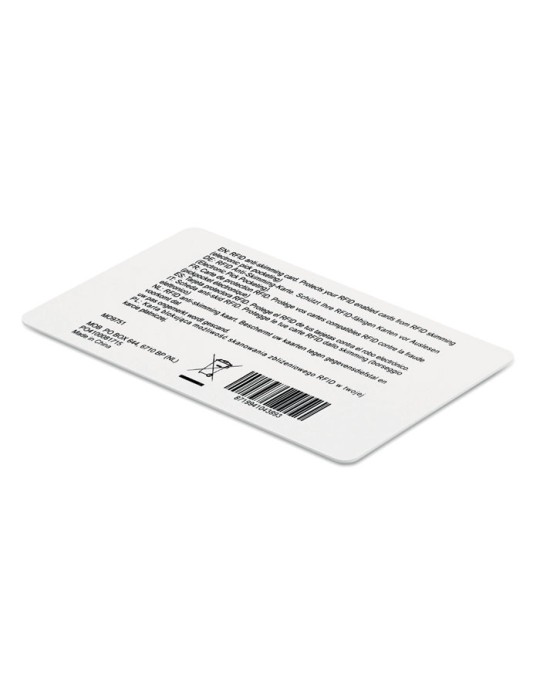 Carte de Blocage RFID Personnalisée Protection Électronique pas cher