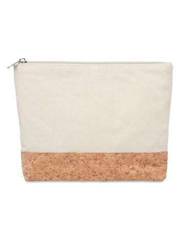 Trousse en Liège et Coton Personnalisée - PORTO BAG