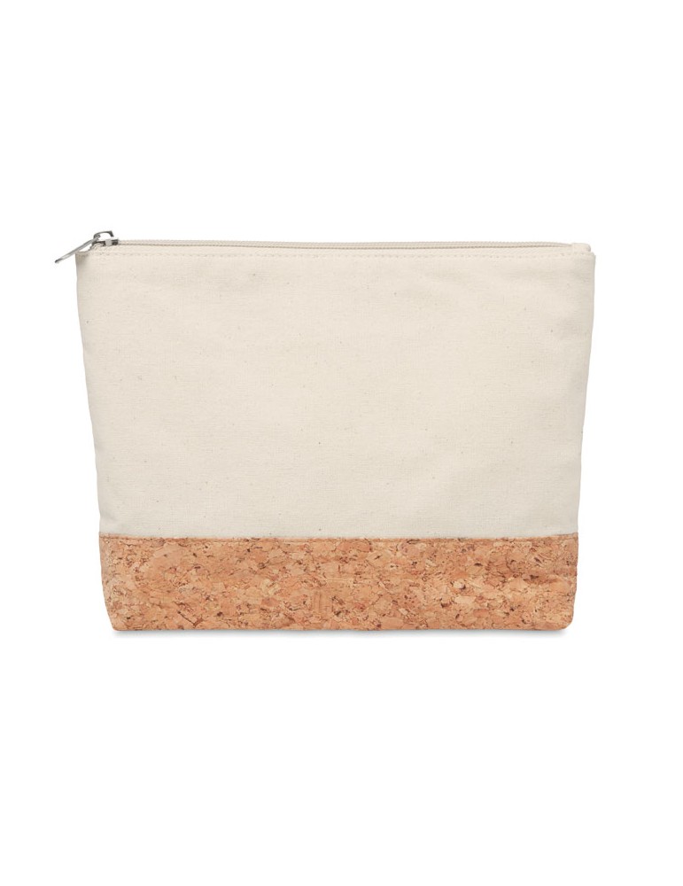 Trousse en Liège et Coton Personnalisée - PORTO BAG