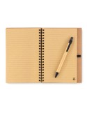Carnet en Liège Durable avec Stylo Personnalisé - SONORA PLUSCORK