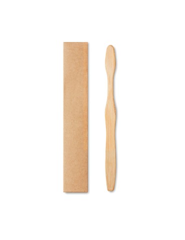 Brosse à Dents en Bambou Personnalisée - Cadeau Publicitaire 2