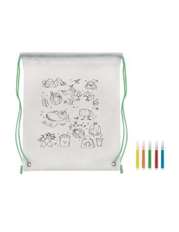 Sac à Cordon Personnalisé en Non Tissé - CARRYDRAW