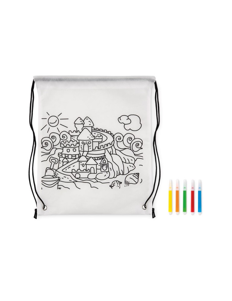 Sac à Cordon Personnalisé en Non Tissé - CARRYDRAW